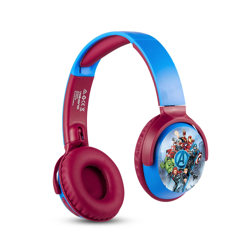 Marvel Avengers Bluetooth Headphones with Swivel Cups
