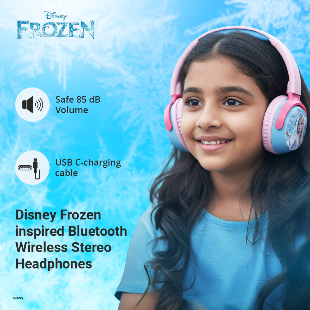 Disney Frozen Bluetooth Headphones with Swivel Cups