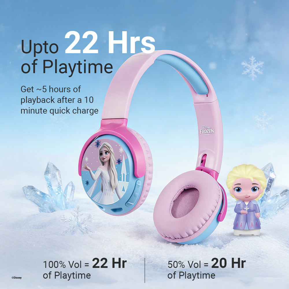 Disney Frozen Bluetooth Headphones with Mood Light Gift Set