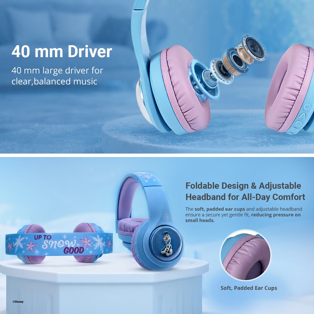 Disney Frozen 3D Bluetooth Headphones - ANT