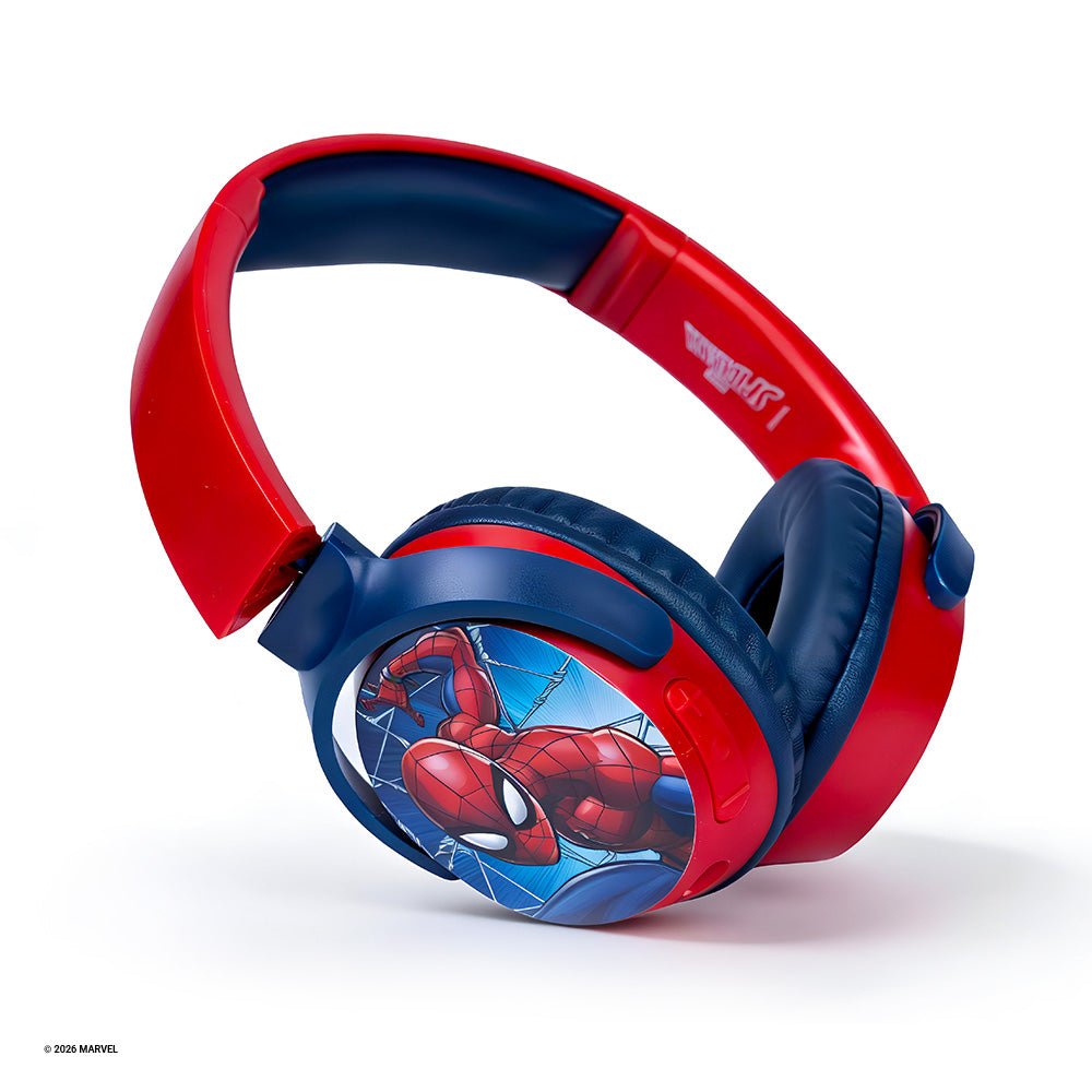 Marvel Spider-Man Bluetooth Headphones with Swivel Cups - ANT